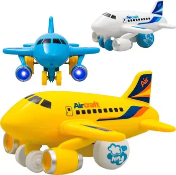 Hračka pro nejmenší Veselé tahací letadélko se světly a zvuky