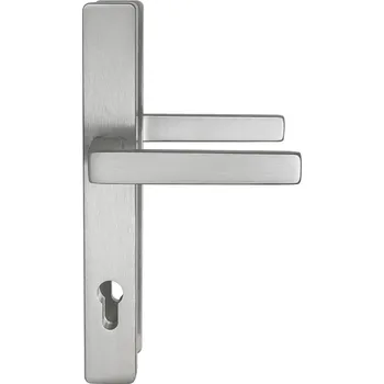 Dveřní kování RICHTER Bezpečnostní kování R.114.PZ.F1.TB3 (hliník) Rozteč: 92 mm