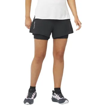 Dámské kraťasy Salomon Sense Aero 2IN1 Short W LC2037600 - deep black XS