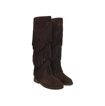 Dámská obuv Kozačky Alma En Pena I251202 Hnědá 37