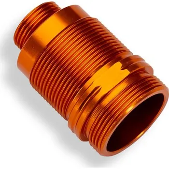 RC náhradní díl Traxxas tělo tlumiče Mini GTR hliníkové oranžové