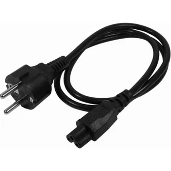Napájecí kabel StarTech.com 3m (10ft) Laptop Power Cord, EU Schuko to C5, 2.5A 250V, 18AWG, Notebook / Laptop Replacement AC Cord, Printer/Power Brick Cord, Schuko CEE 7/7 to Clover Leaf IEC 60320 C5 - Laptop Charge