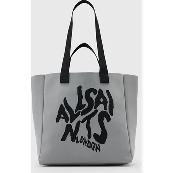 Kabelka Kabelka AllSaints IZZY šedá barva, W311XC 09X, vel. ONE SIZE