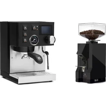Kávovar Rancilio Silvia BC PID, black + Eureka Mignon Silenzio 55, BL…