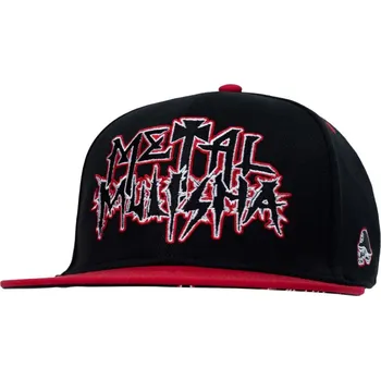 Kšiltovka METAL MULISHA KŠILTOVKA MEATHEAD SNAP BACK RED