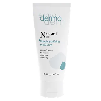 Vlasová regenerace Nacomi Dermo peelingová hlinka na pokožku hlavy, 250 ml