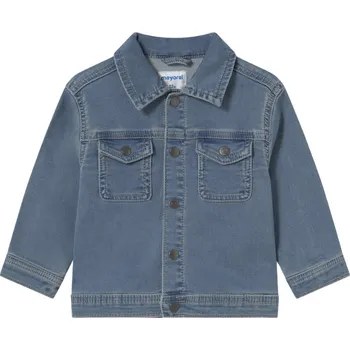 Kojenecká bunda MAYORAL chlapecká džínová bunda modrá vel. 86 cm