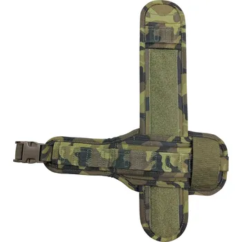 Airsoft SPM-Liberec / Sewing Development Czech Company s.r.o. Závěs stehenní univerzální levý k MNS-2000 vz.95 popruhy maskovací SPM (5531A) AČR originál Stav: nový
