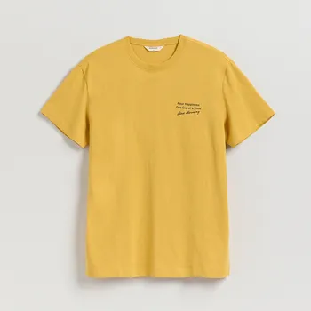 Reserved - Tričko comfort s potiskem - žlutá - 472EX-11X - 472EX-11X-S