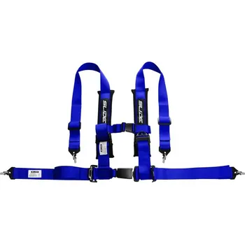 Návlek na bezpečnostní pás Závodní bezpečnostní pásy Slide 4p 2" Blue Approval E4 JB-PA-071