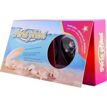 Náhrdelník Zaparkorun Perla přání v perlorodce s náušnicemi a prstýnkem