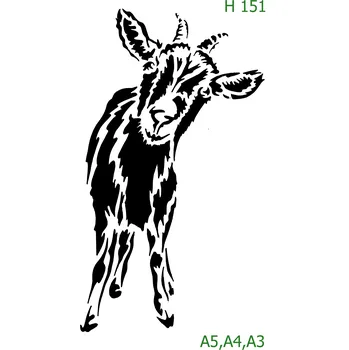 Šablona H 151 - A4 , Lepící fólie
