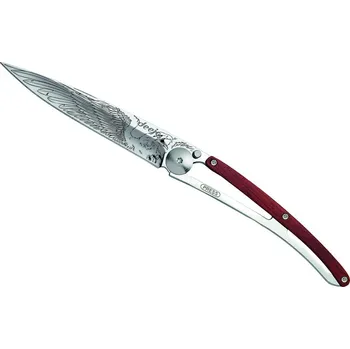 kapesní nůž Kapesní nůž Deejo 1AB105 Tattoo Mirror 37g coralwood Eagle