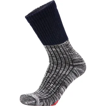 Pánské ponožky Duras Toba merino anthracite-blue turistické ponožky se zdravotním lemem Velikost: 47-49