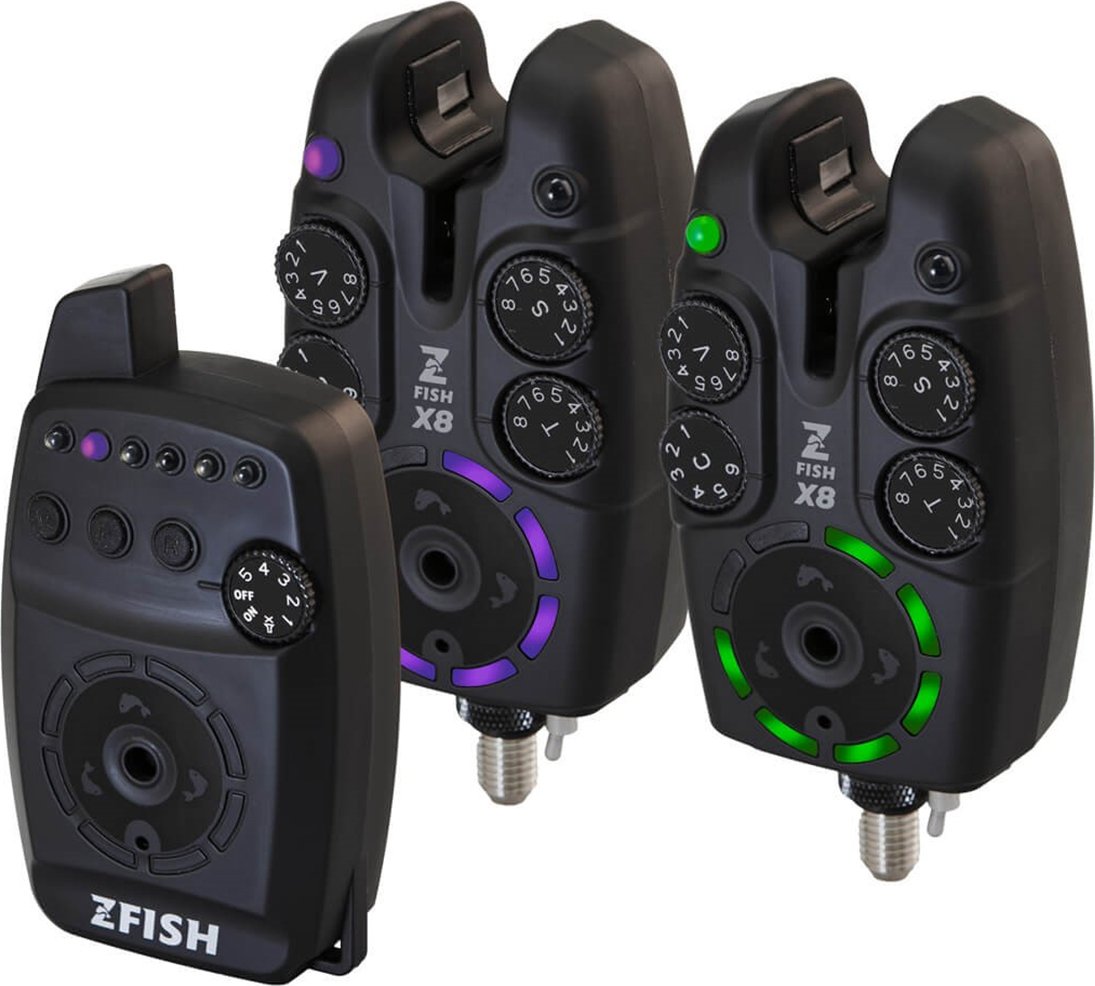 ZFISH Sada Hlásičů Bite Alarm Set Zx8 2+1 Získejte slevu -5% za registraci v e-shopu