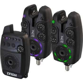 ZFISH Sada Hlásičů Bite Alarm Set Zx8 2+1 Získejte slevu -5% za registraci v e-shopu