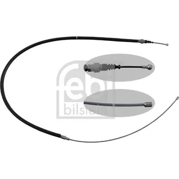 Brzdový systém Tažné lanko, parkovací brzda FEBI BILSTEIN 49624