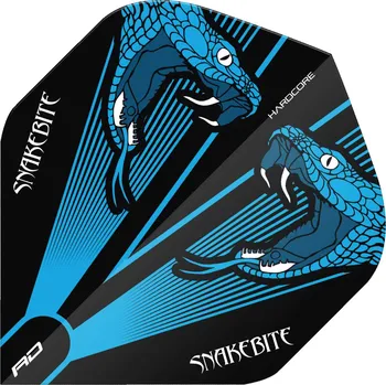 Příslušenství pro šipky Red Dragon Letky Peter Wright standard blue Transparent