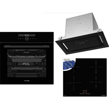 Set domácích spotřebičů Vestavný set Set Philco PEB 4552 BIB + Philco PHD 640 GPB + Philco POB 7614 SB KING