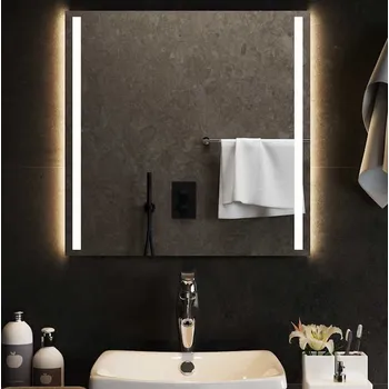 Zrcadlo vidaXL Koupelnové zrcadlo s LED osvětlením 60 x 60 cm [151740]