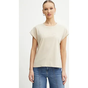 Tričko Liu Jo TA5181.JS003 béžová 80X, vel. XL