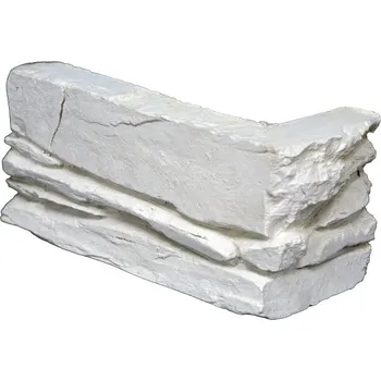 Magicrete Rohový obklad SHALE bílý