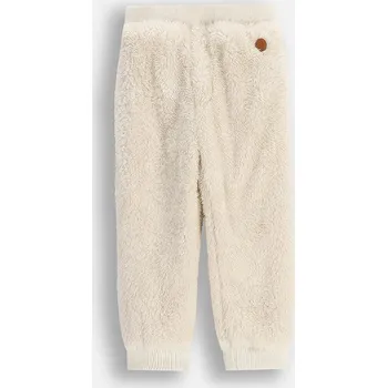 Kojenecké oblečení Dětské fleecové tepláky Coccodrillo ZC5120601FBN béžová 01X, vel. 62