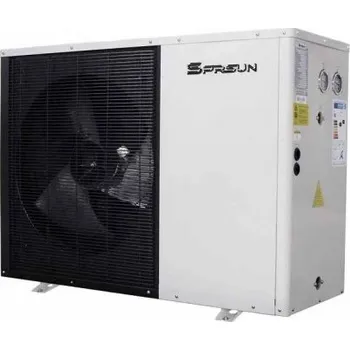 Tepelné čerpadlo EVI R32 tepelné čerpadlo s PANASONIC kompresorem, vzduch/voda 9,5kW |SPRSUN CGK-025V3L-B