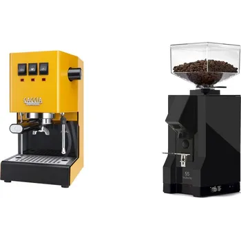 Kávovar Gaggia Classic E24 BC, yellow + Eureka Mignon Silenzio 55, BL…