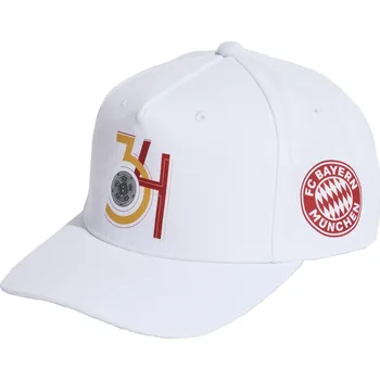 Kšiltovka ADIDAS Kšiltovka vítěze mistrovství FCB M+ BÍLÁ