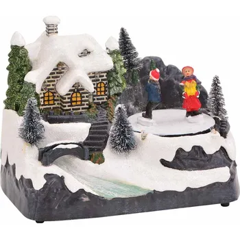 Vánoce Vánoční dekorace na stůl Vícebarevný 16 x 11,5 x 13 cm Plast