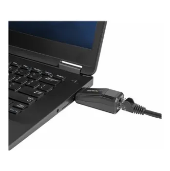 Síťová karta StarTech.com USB 3.0 to Gigabit Ethernet NIC Network Adapter - 10/100/100 Mbps Network Adapter - USB to Ethernet LAN Adapter - USB to RJ45 (USB31000NDS) - Síťový adaptér - USB 3.0 - Gigabit Ethernet -