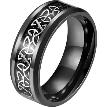 Prsten Ocelový Hip-Hop prsten