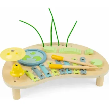 Hudební nástroj pro děti Bigjigs Toys Hudební stoleček Džungle