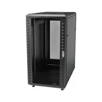 Rozvaděč StarTech.com 32U 19" Server Rack Cabinet, Adjustable Depth 6-32 inch, Lockable 4-Post Network/Data/AV Equipment Rack Enclosure w/ Glass Door & Casters, Flat Pack, 1763lb/800kg Capacity - Free Standing