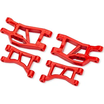 RC náhradní díl Traxxas ramena podvozku přední červené