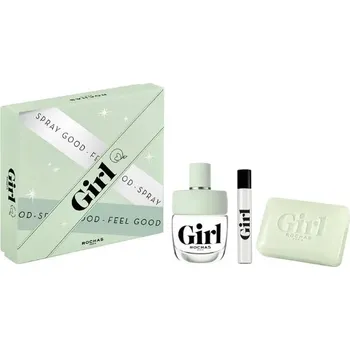 Dámský parfém Rochas Rochas Girl SET: Toaletní voda 60ml + Toaletní voda 7,5ml + Tuhé mýdlo 75g Pre ženy Toaletní voda