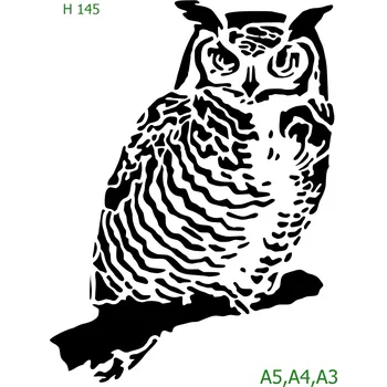 Šablona H 145 - A3 , Nelepící folie