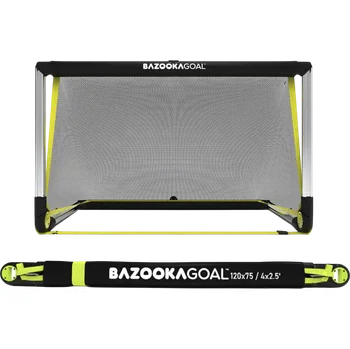 Sportovní branka Fotbalová branka Bazookagoal ALUMINIUM Teleskoptor | 120x75 cm Goal bgo1alus-bgo1alus
