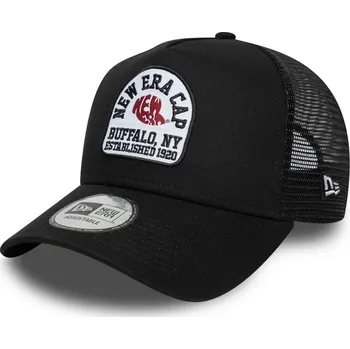 Kšiltovka Pánská kšiltovka New Era 9FORTY AF TRUCKER COTTON PATCH černá 60667587