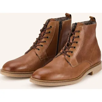 Dámské mokasíny Lloyd Kozačky S Tkaničkami, koňaková