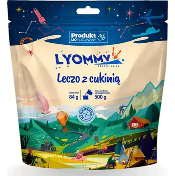 Outdoor vaření Lyommy Lečo s cuketou a mletým masem Velká