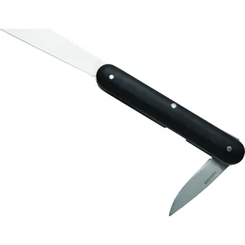 kapesní nůž Dvoučepelový kapesní nůž Baladeo ECO132 Scape 10cm,čepel keramika,čepel nerezová ocel,hliníková rukojeť,pouzdro