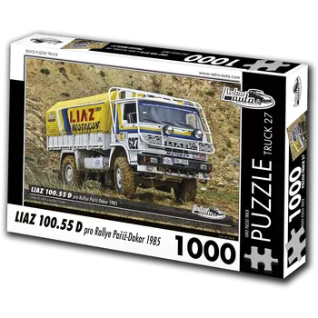 Puzzle Puzzle RETRO-AUTA LIAZ 100.55 D Rallye Paříž–Dakar 1000 dílků