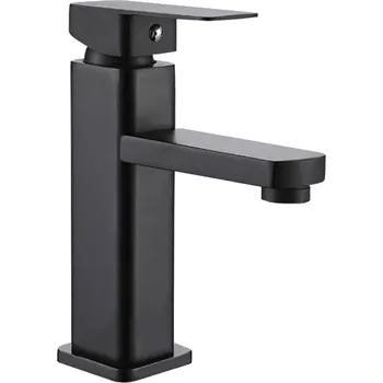 Vodovodní baterie CERANO Umyvadlová baterie Ambrozia černá mat CER-428551 CER-428551