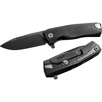 kapesní nůž Kapesní nůž LionSteel ROK A BB čepel ocel M390 černá,hliníková rukojeť