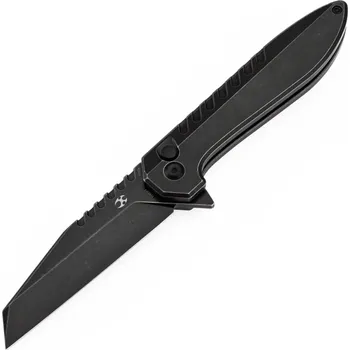 kapesní nůž Kansept Kosame Blackwash 154CM, Blackwash Ti s černým a červeným G-mascus T1093F5