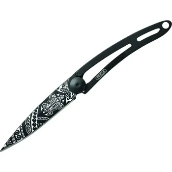 kapesní nůž Kapesní nůž Deejo 7GN102 Tattoo Black 15g naked Polynesian