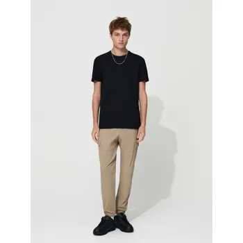 Pánské kalhoty Kalhoty joggers s cargo kapsami - M LONG - House - béžová - 874GL-80X