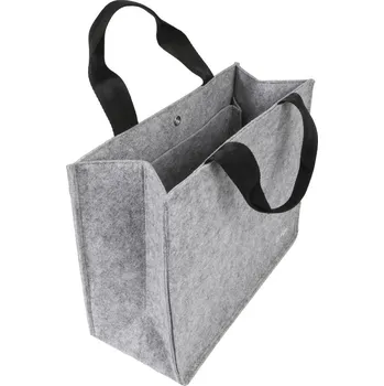 brašna na kolo Sigel brašna na notebooky Desk Sharing Bag Basic M Syntetická plst světle šedá (š x v x h) 36 x 28 x 15 cm Max. velikost